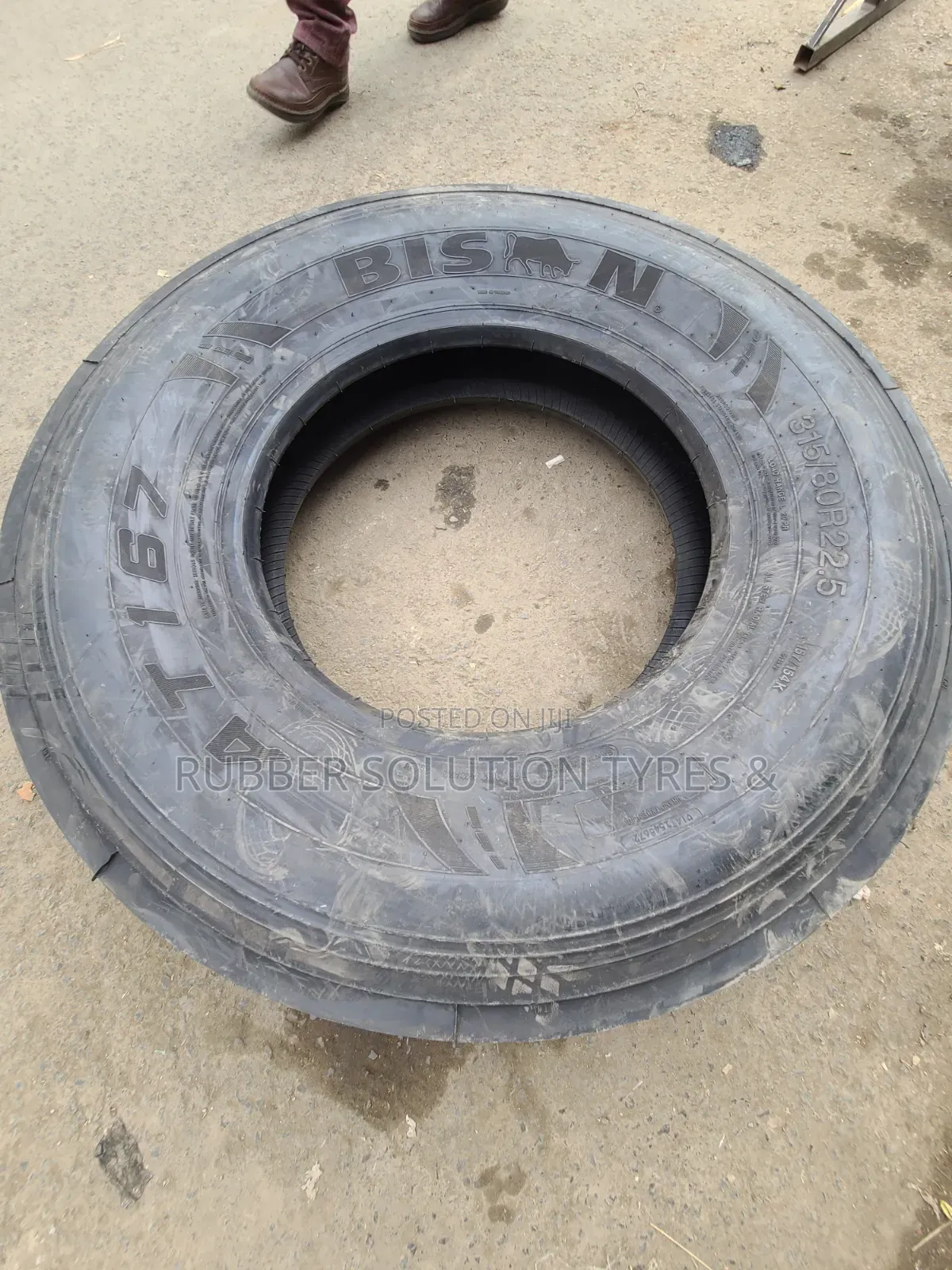 315 /80 R22.5 BISON TYRES AT169 20PR Made in Thailand