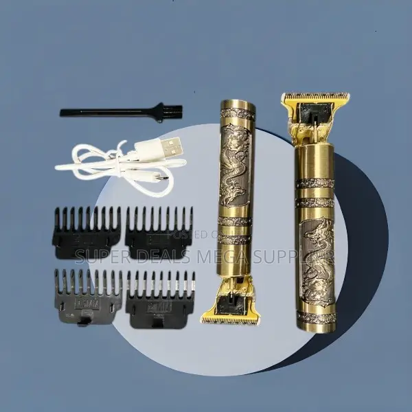 Professional Vintage T9 Men Cordless Hair Clipper With Sharp T-Blade
