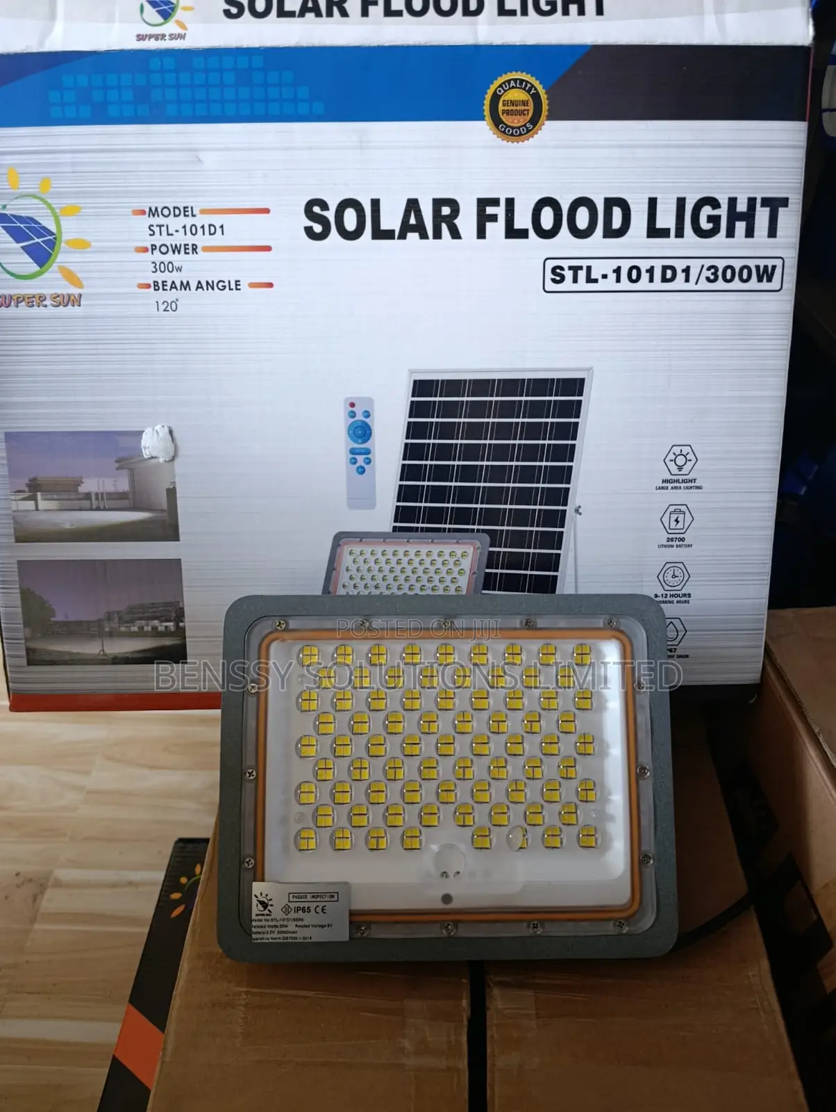 High Power Solar Floodlights 300 Watts