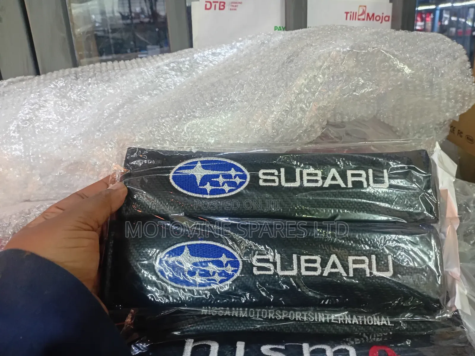 Subaru Safety Belt Shoulder Pads