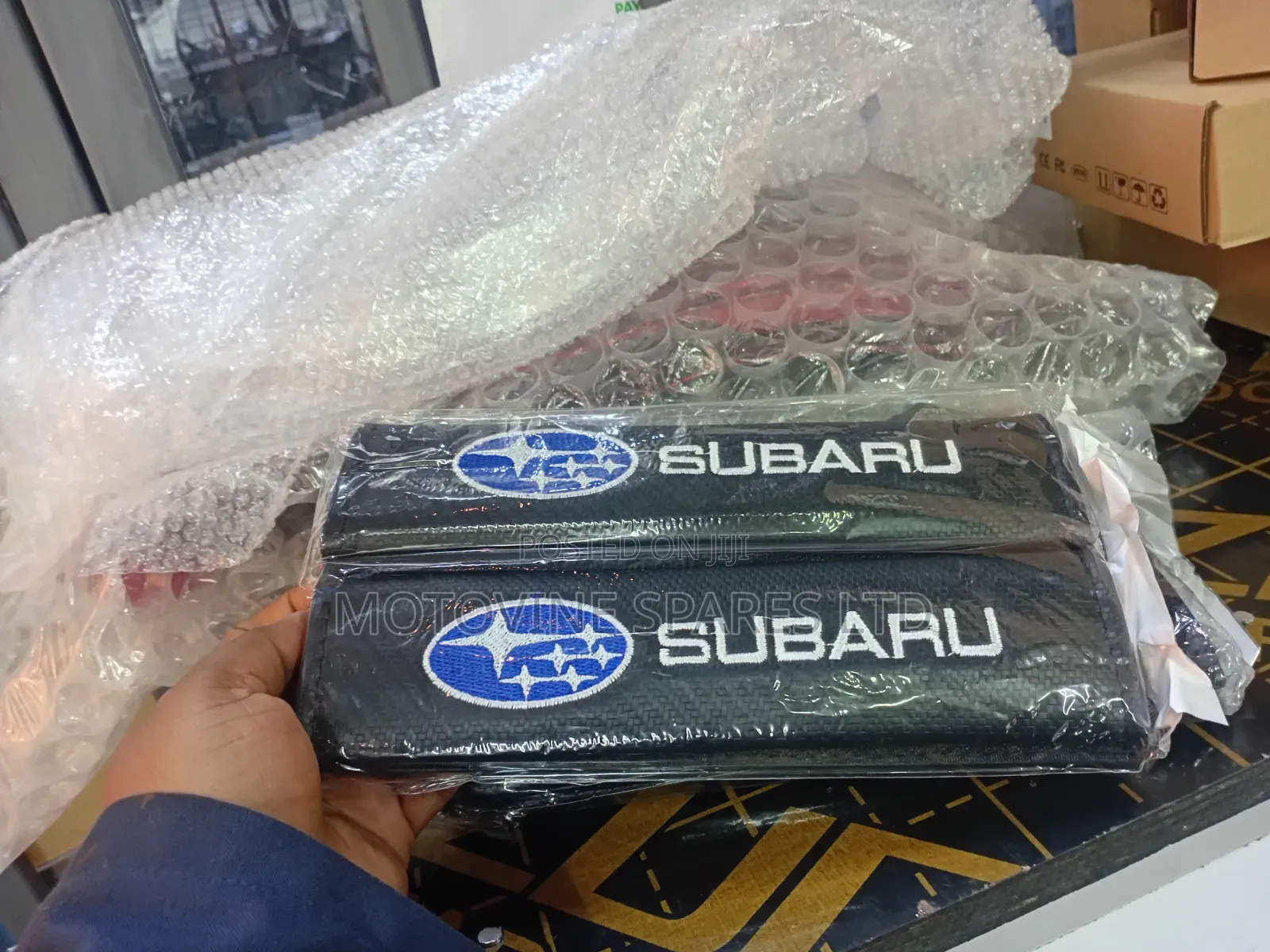 Subaru Safety Belt Shoulder Pads