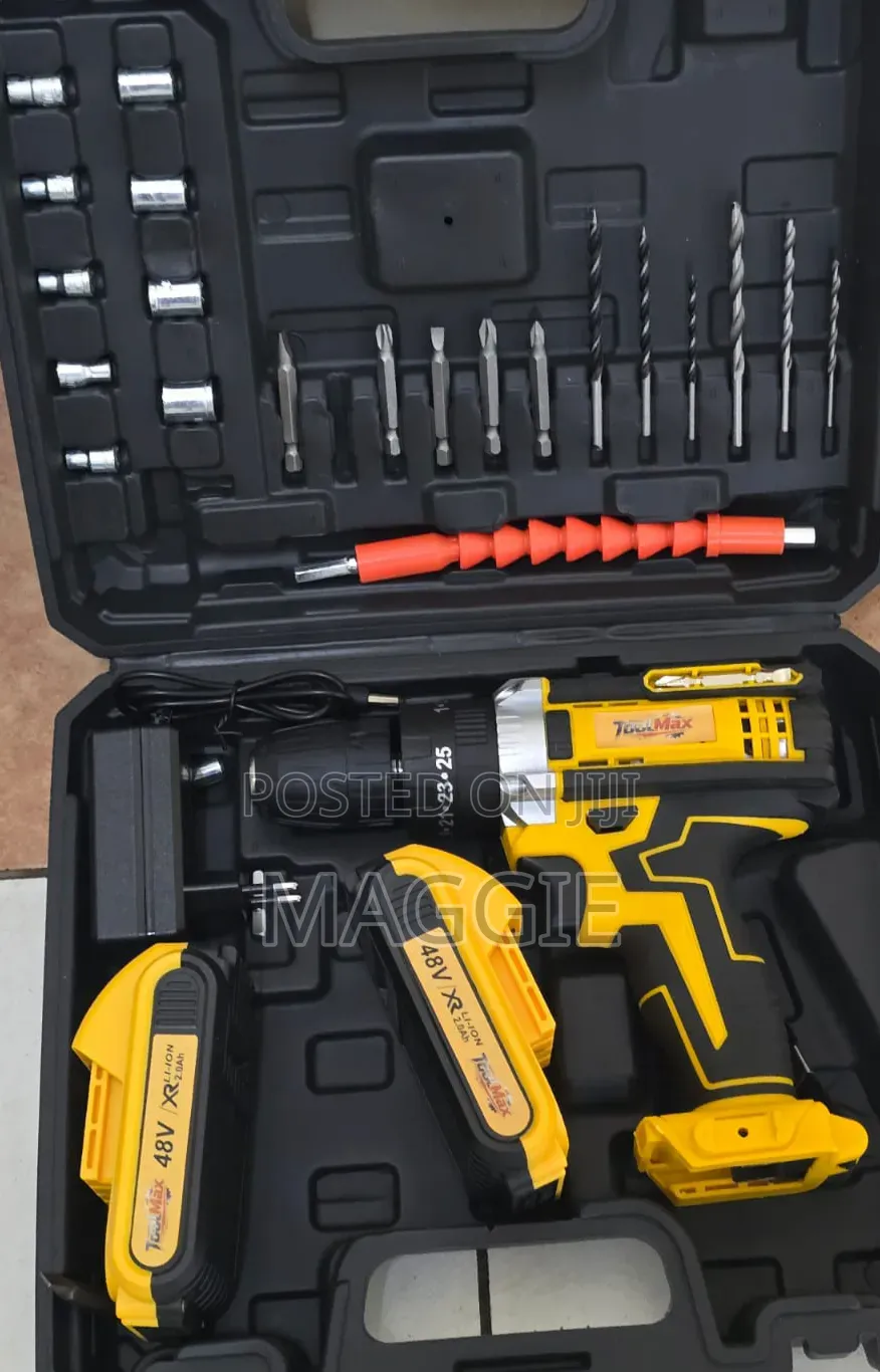 Toolmax Cordless Drill Wit Accessories 48v