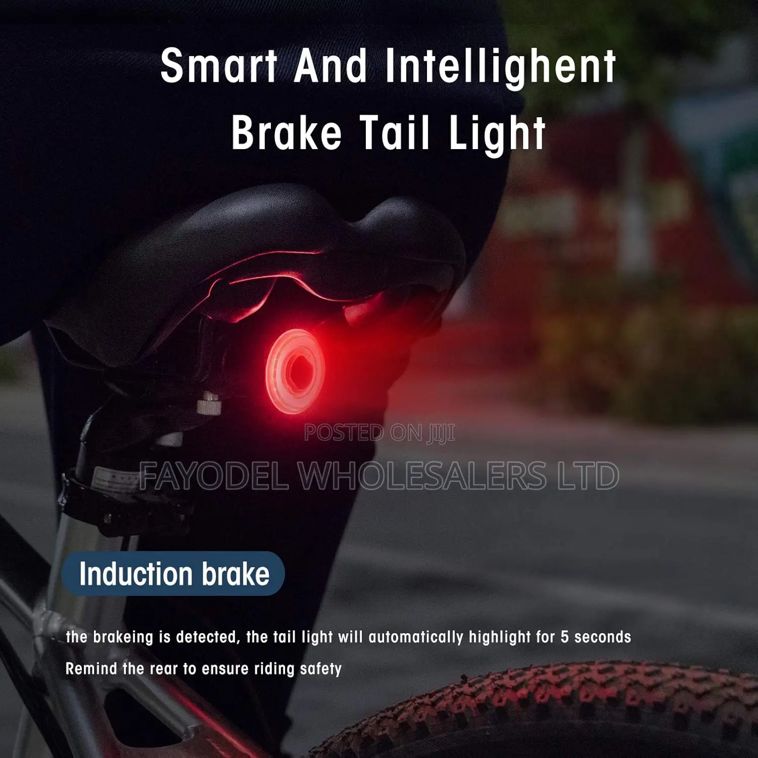 Rechargeable LED Bike Rear Light for Night Riding
