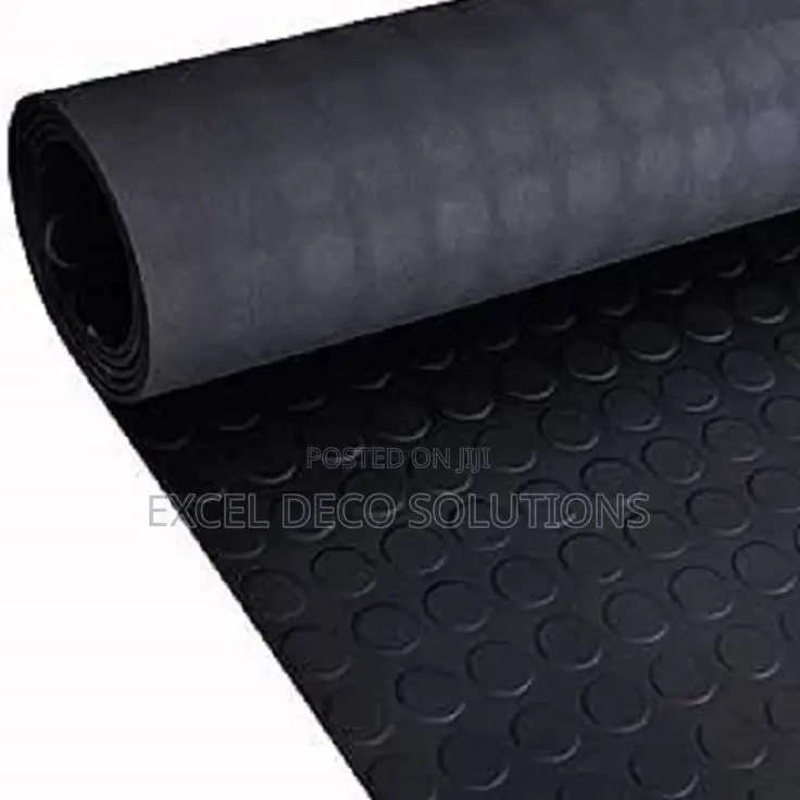 4mm Rubber Coin Mat Roll – Heavy Commercial Flooring (Per Meter