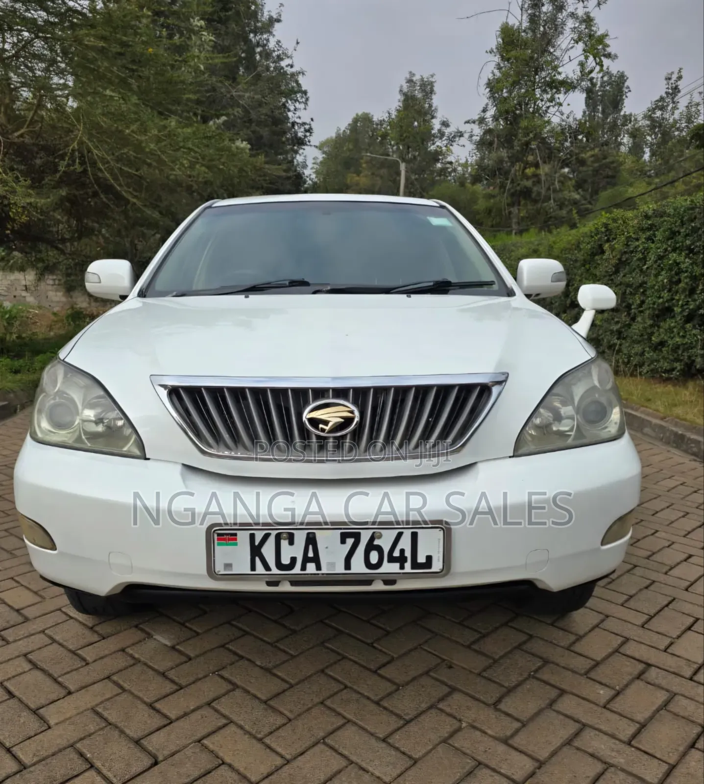 Toyota Harrier 2008 White