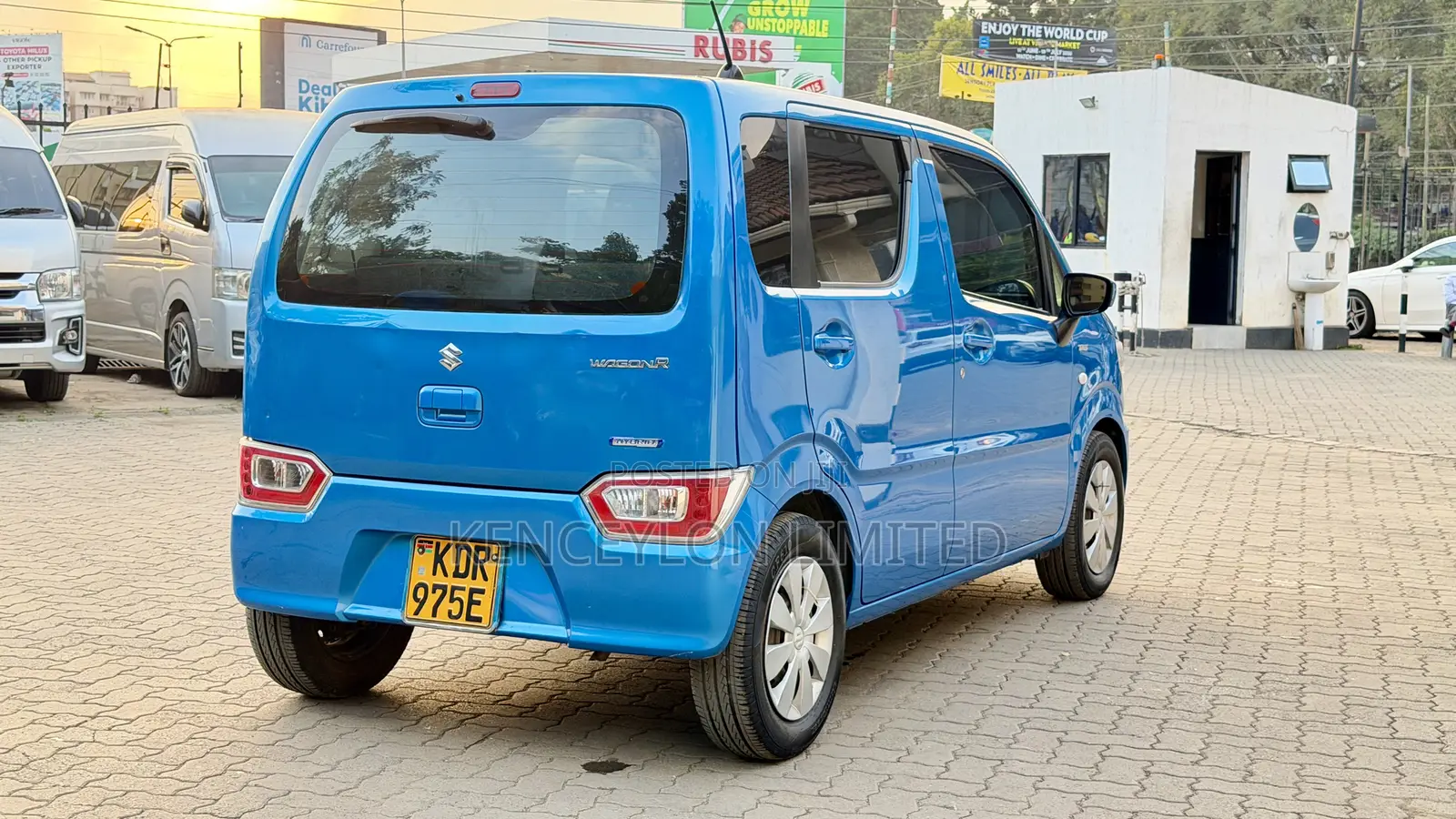 Suzuki Wagon R 660 Hybrid AWD 2017 Blue