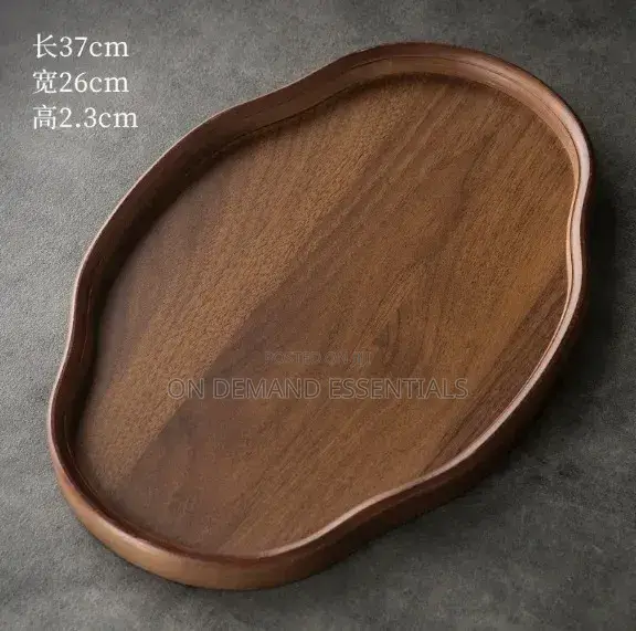 Wooden Decorative Serving Tray for Coffee Table