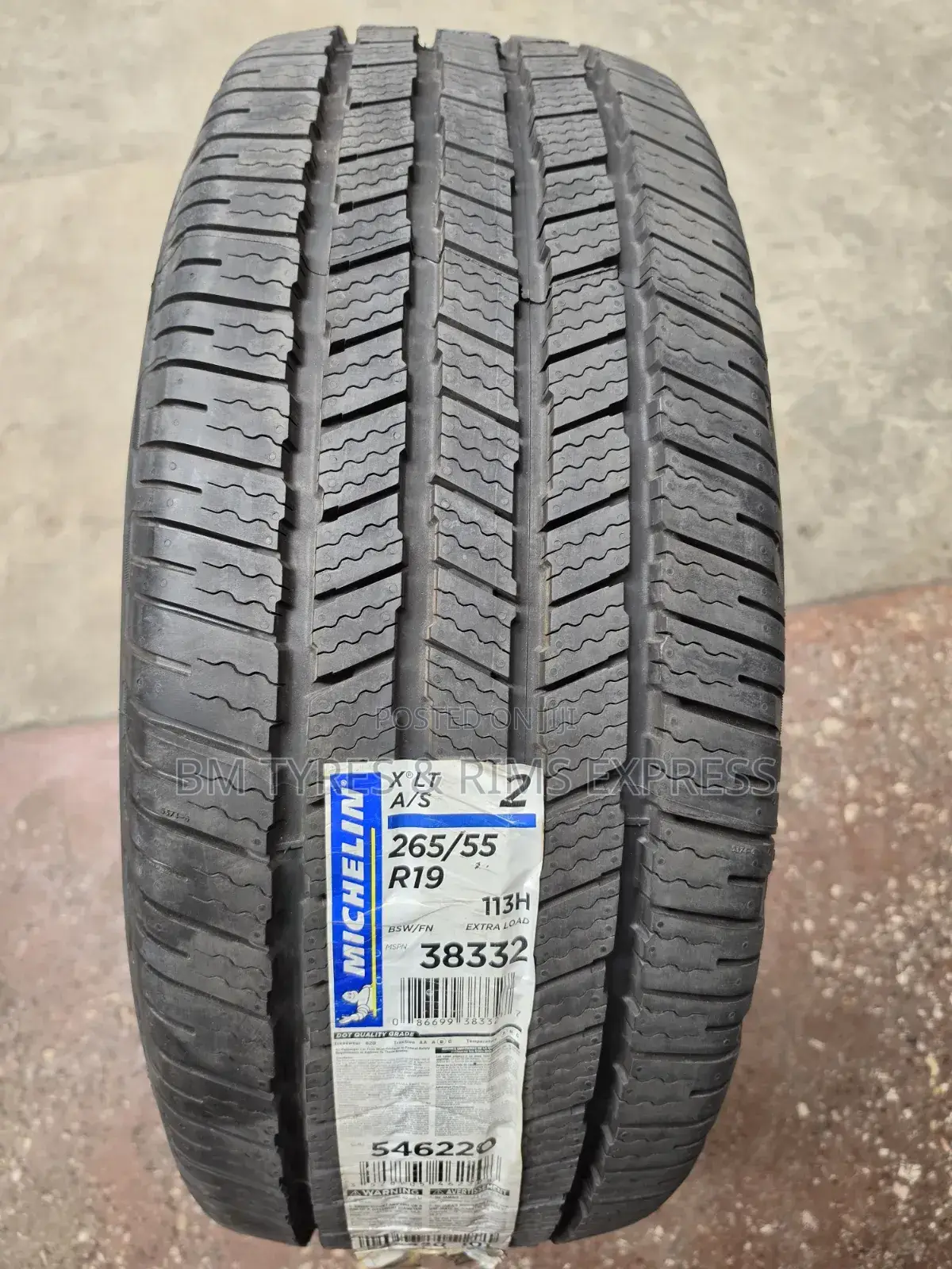 265 /55 R19 Michelin Tires (X Lt a/S 2)