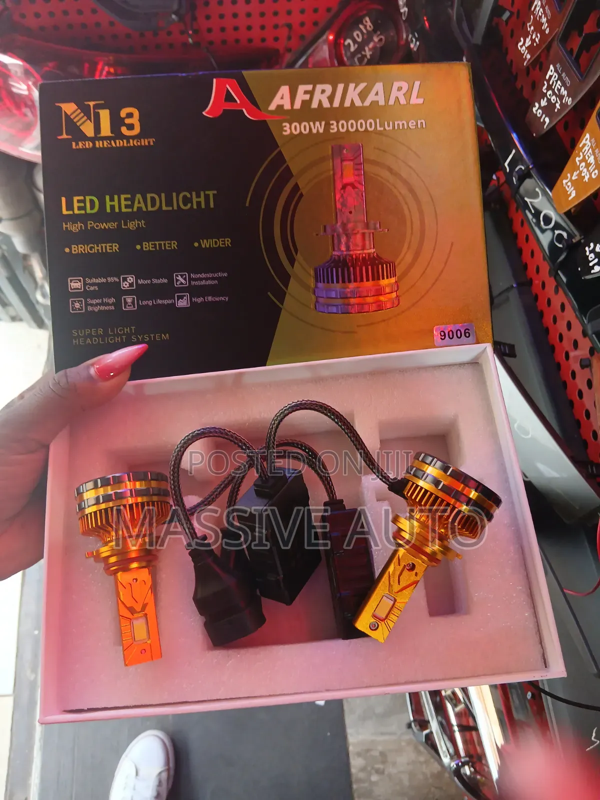 6 Copper Led Headligts Bulbs