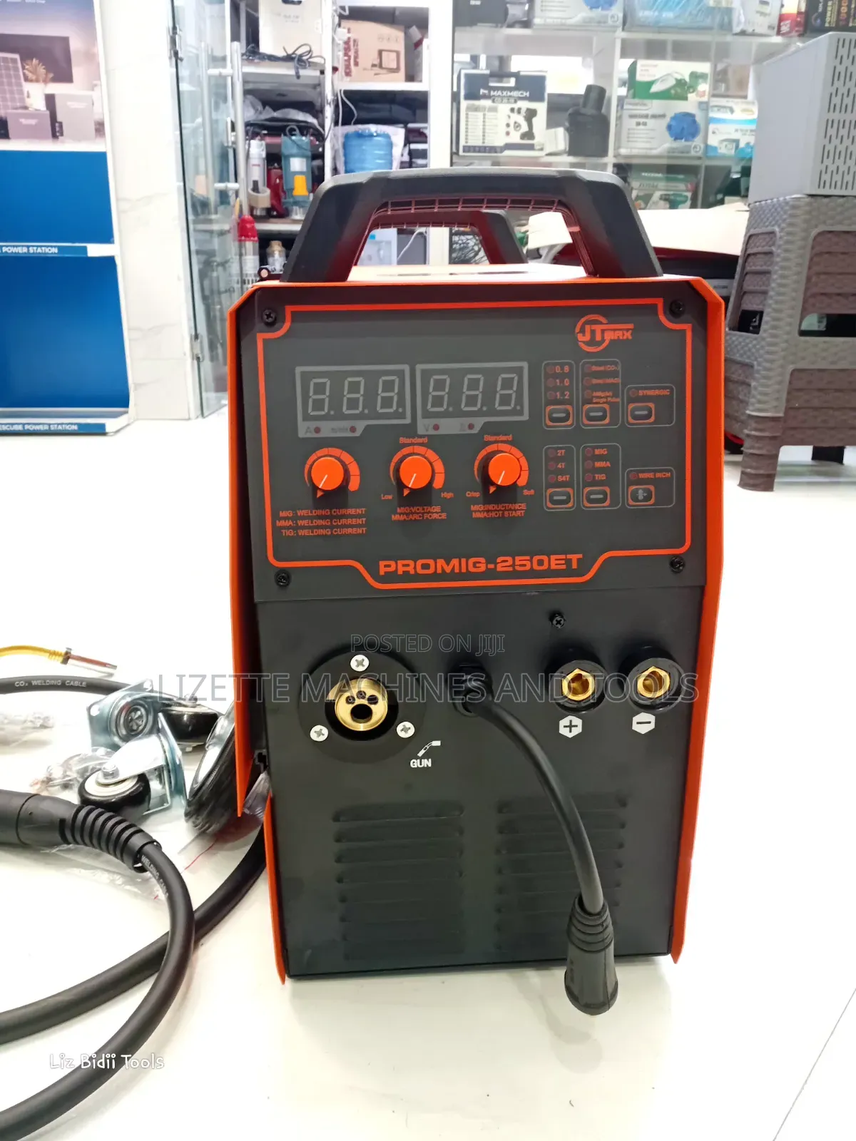 JTMAX PROMIG-250ET 3-in-1 Multi-Process Welding Machine