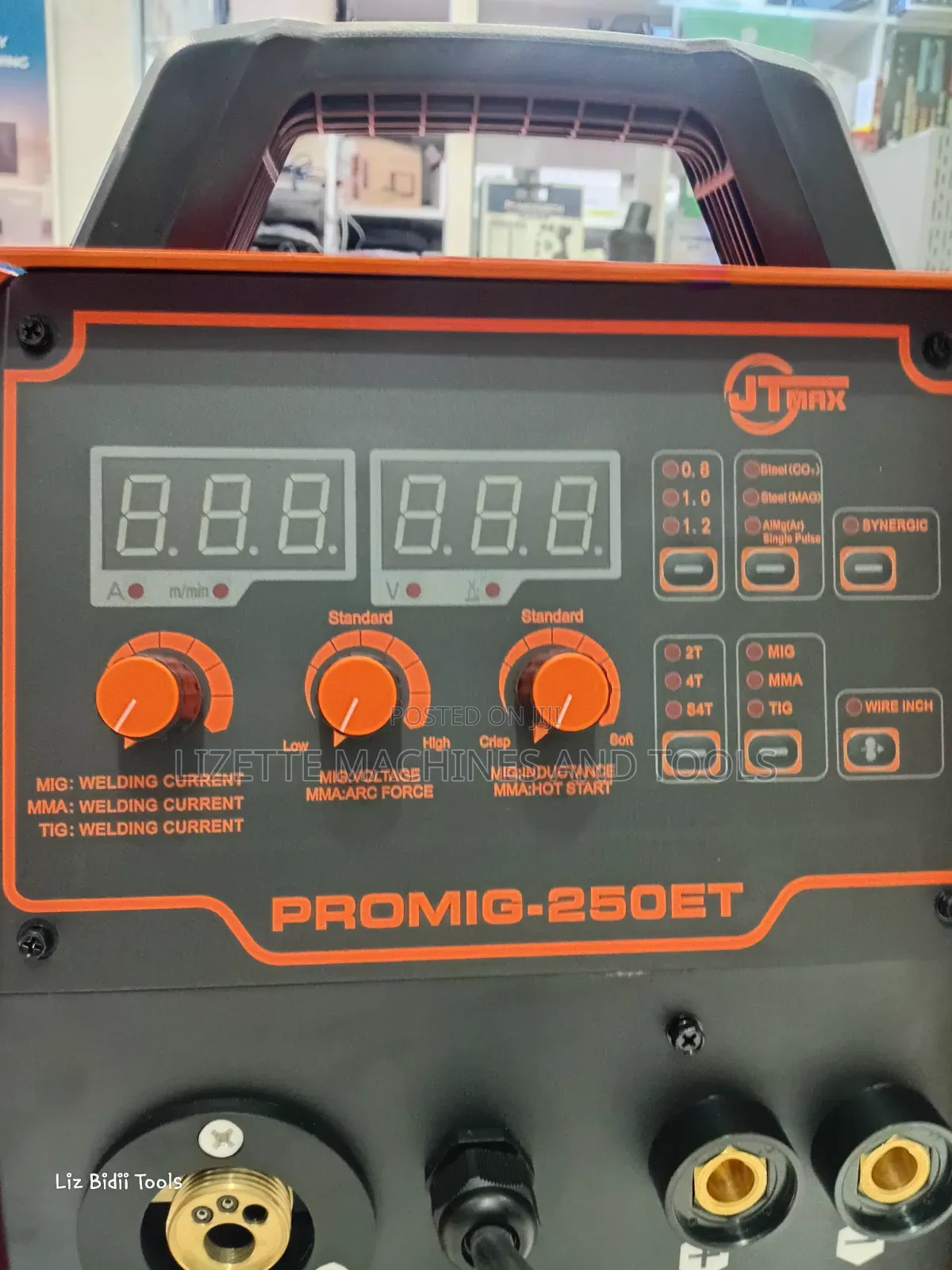 JTMAX PROMIG-250ET 3-in-1 Multi-Process Welding Machine