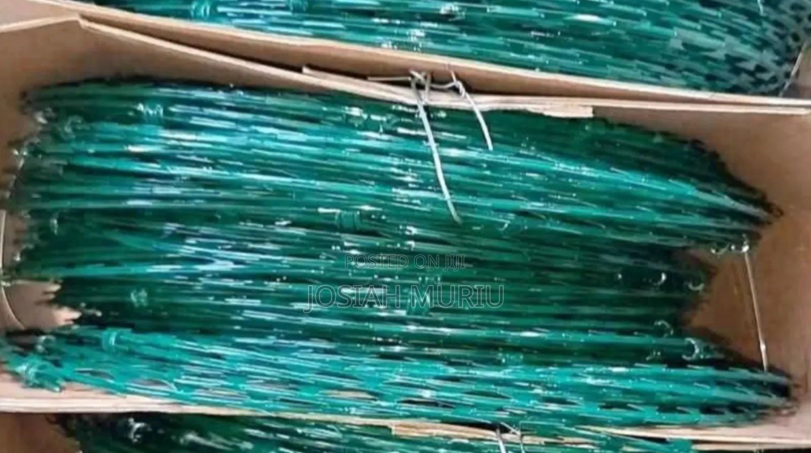 Green 10m Razor Wire