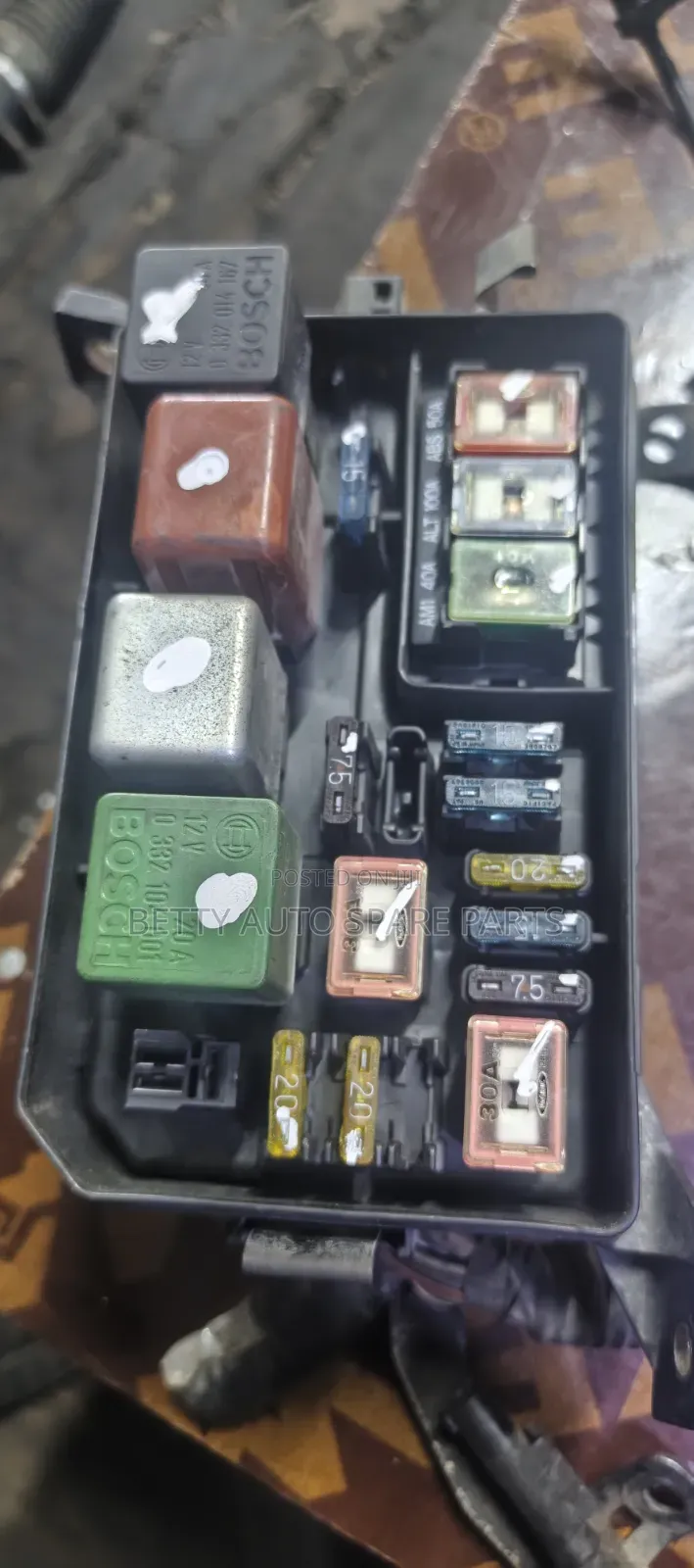 Toyota Corolla 102 Fuse Box
