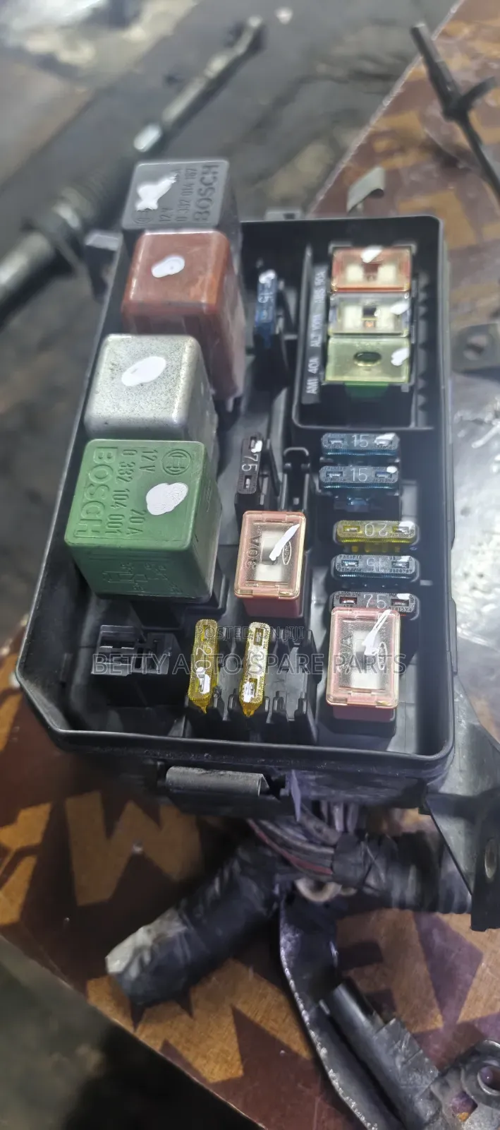 Toyota Corolla 102 Fuse Box