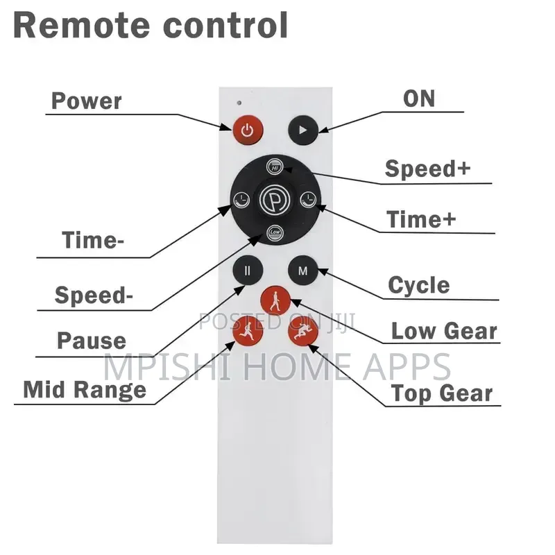 Red Vibration Plate Exercise Machine