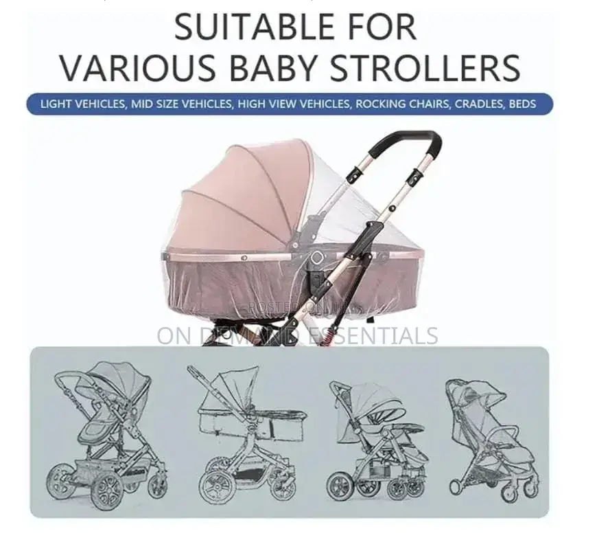 Universal Mosquito for Baby Stroller Summer Pram Insect Shield Net