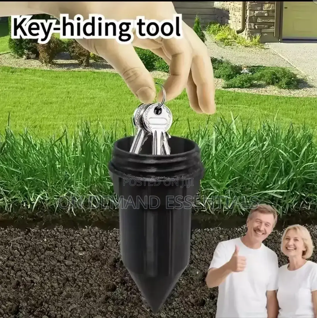 Realistic Waterproof Outdoor Sprinkler Like Key Hider
