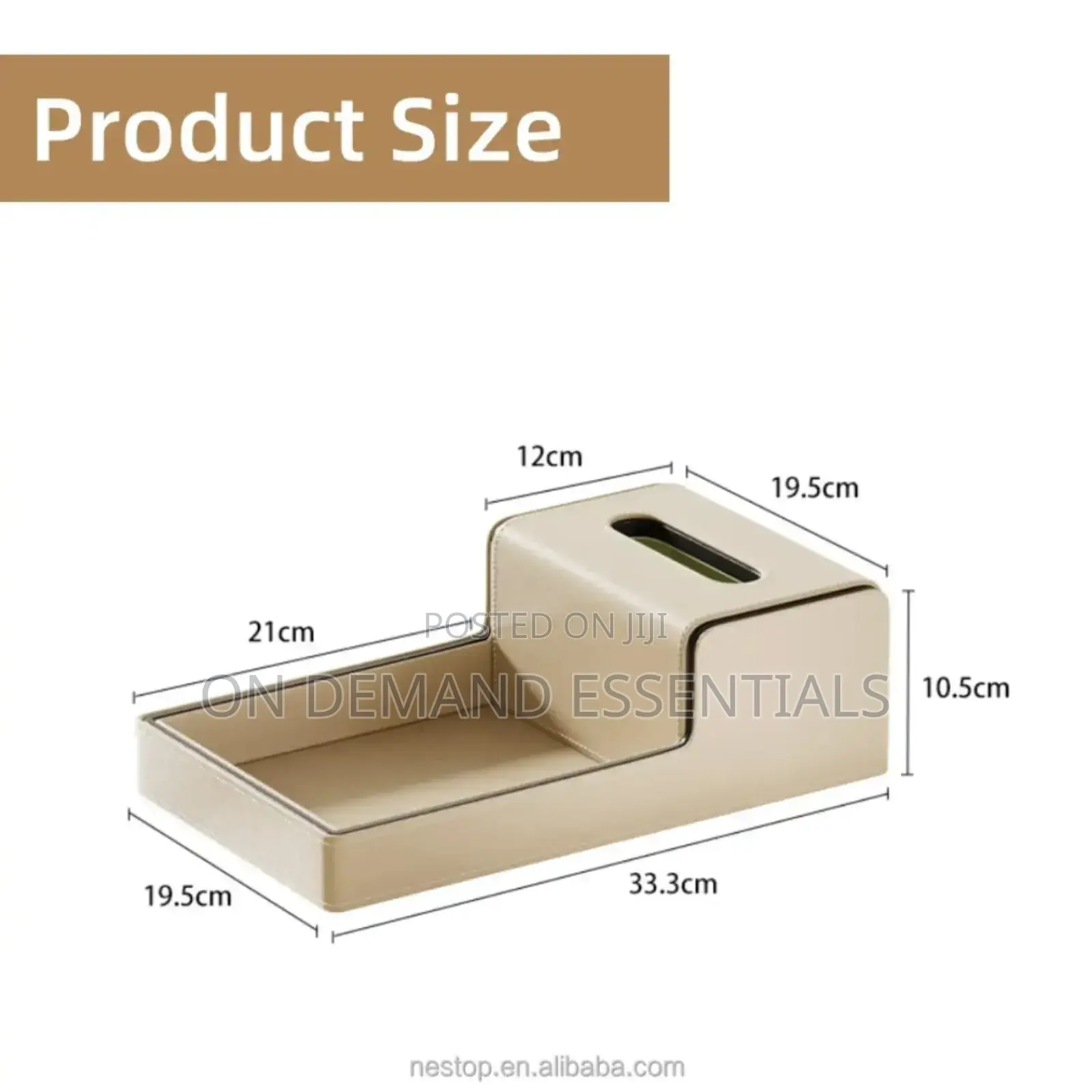 Leather Tissue Box