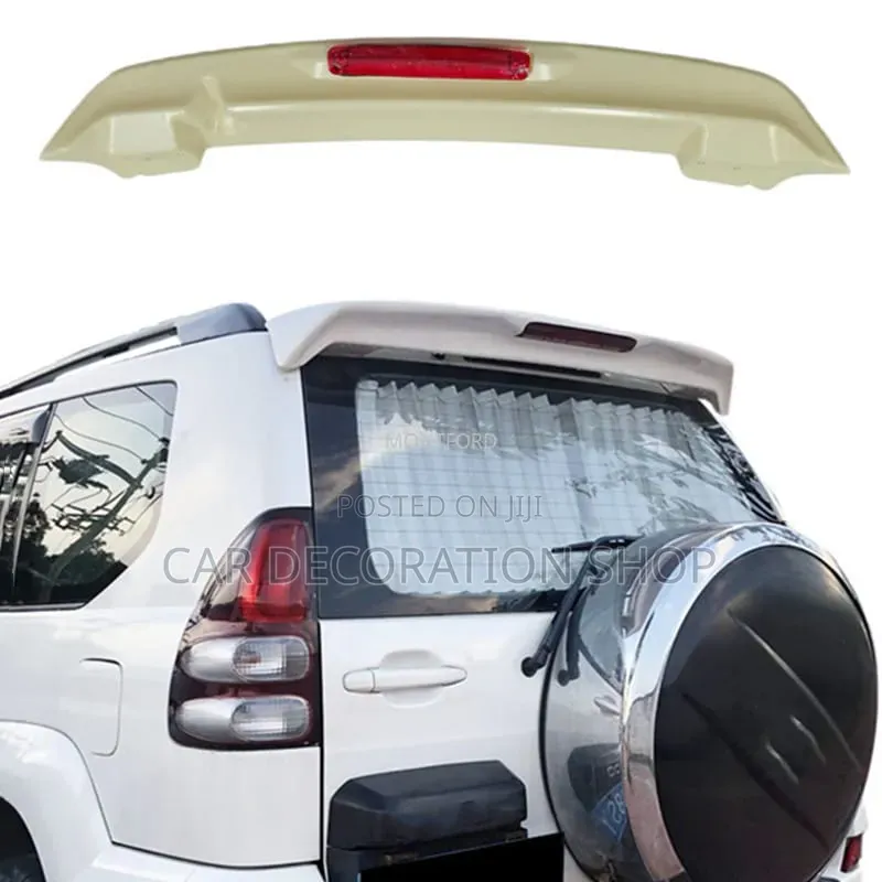 Upgrade Sporty Look Prado 120 Series Spoiler With Brake Light Bar