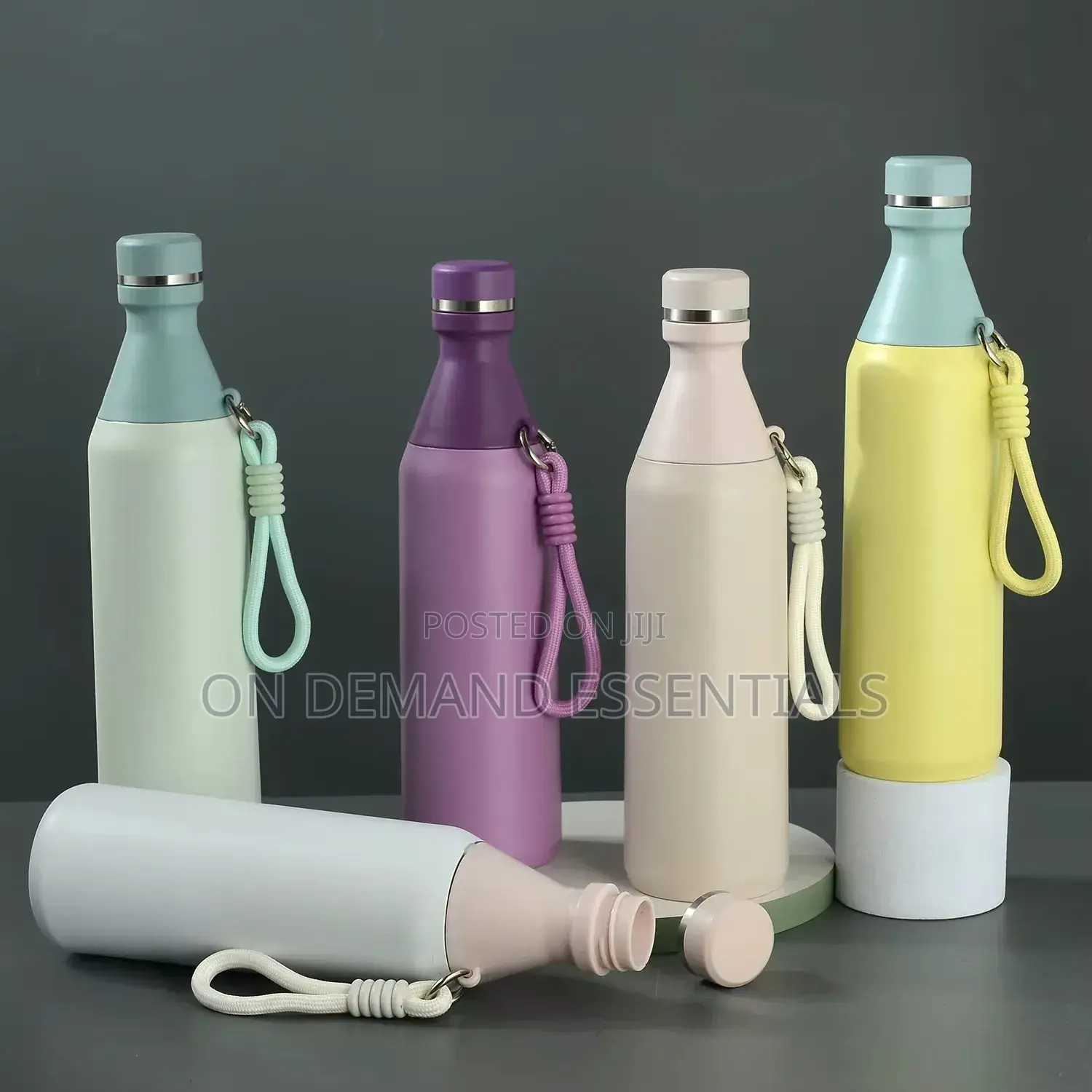 *Bowling Ball-Shaped 304 Stainless Steel Insulated Water Bottle