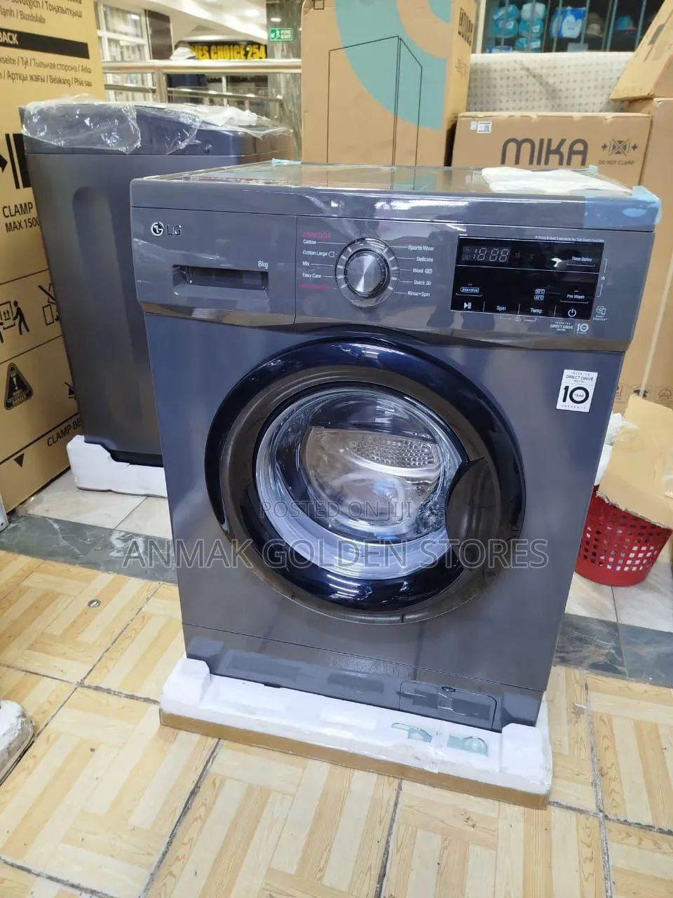 LG 8kg Front Load Washing Machine (F4J3TYG6J)
