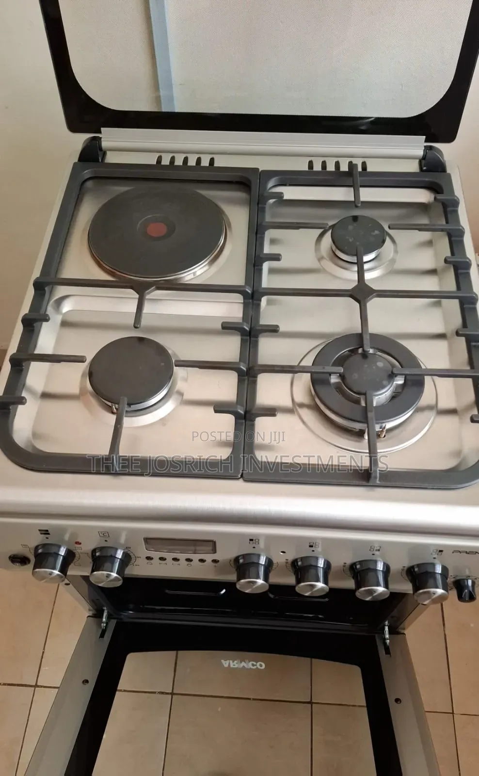 Armco 3+1 Cooker Standing Cooker With Wok Burner, Sensor and Turbo Fan