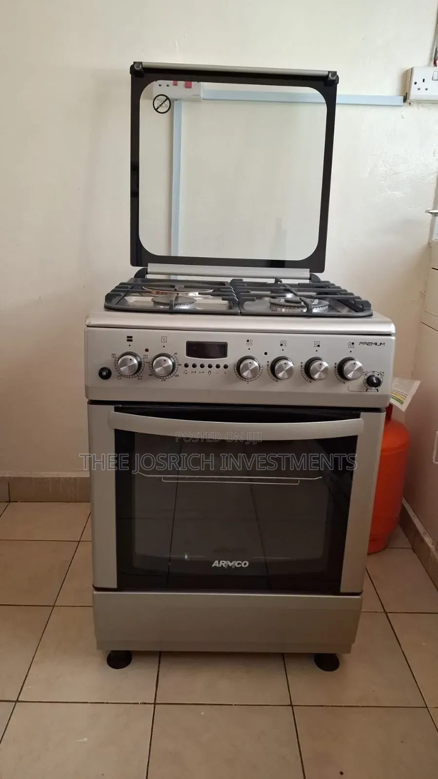 Armco 3+1 Cooker Standing Cooker With Wok Burner, Sensor and Turbo Fan
