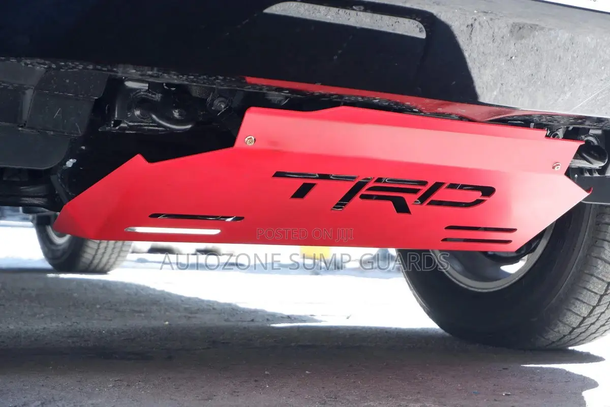 Toyota Hilux (16-On) GR Sport Style Undercarriage Skid Plate (Red)