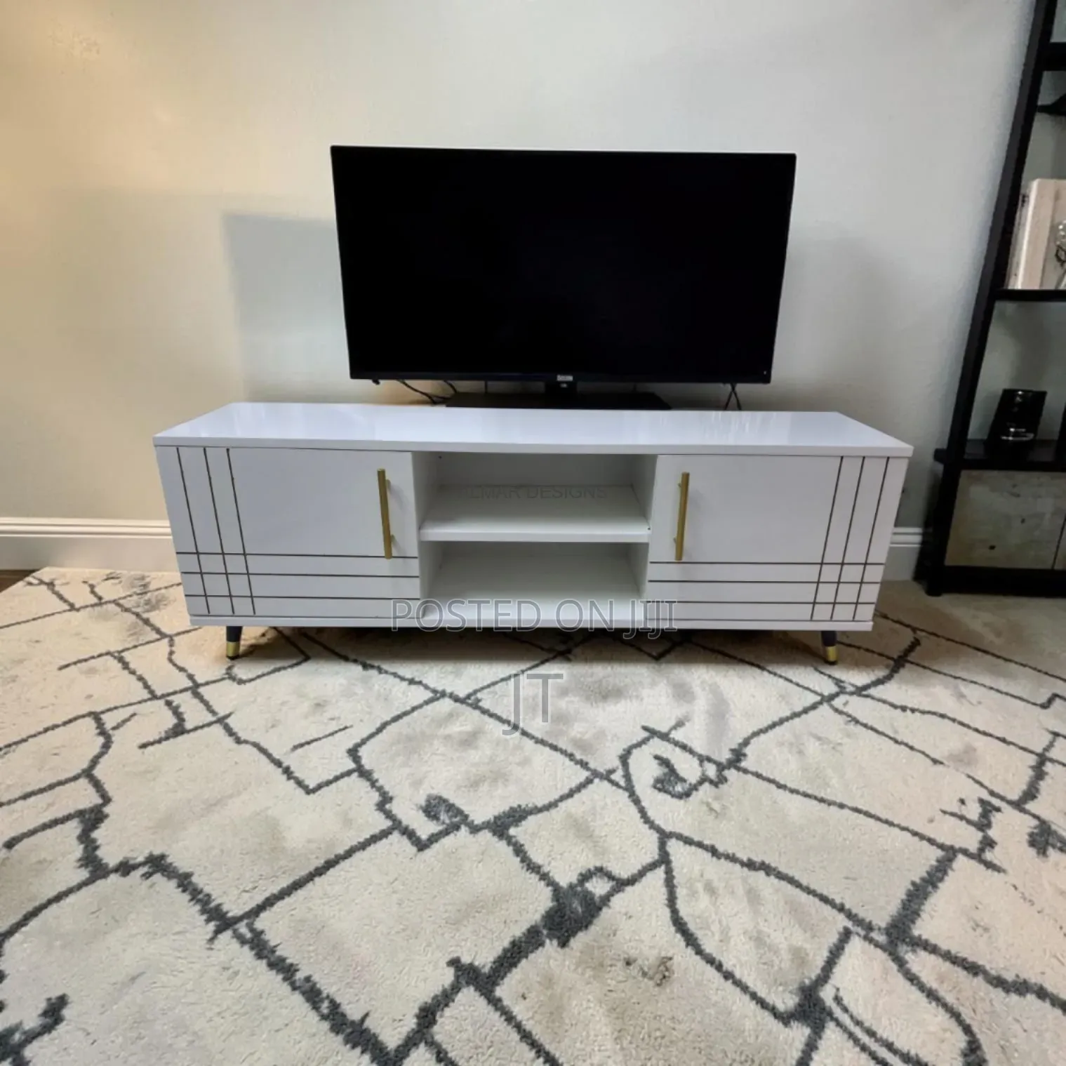 Sydney Modern Wooden TV Stand 4FT White