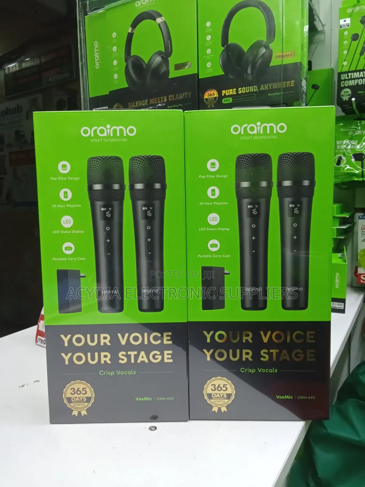 Oraimo VoxMic OMH-692 Wireless Audio Microphone