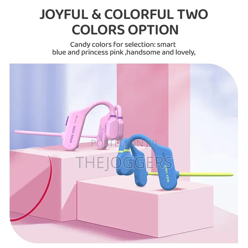 Kids OpenEar Wireless Headphones for Children,BT and IPX4 Water Proof