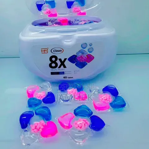 40 Pieces Laundry Detergent Pods – CD