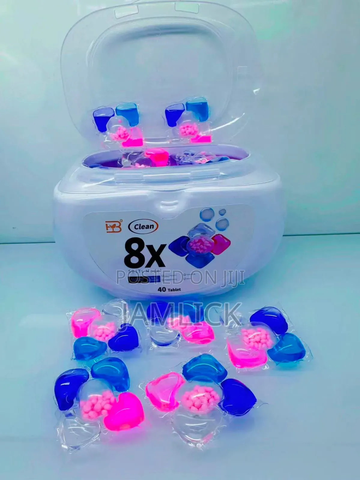 40 Pieces Laundry Detergent Pods – CD