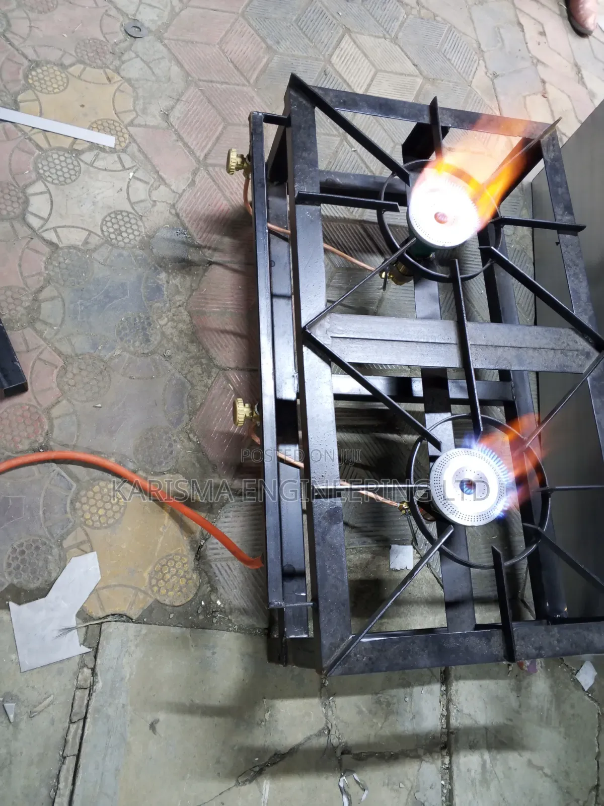 Commercial 2-Burner Mild Steel