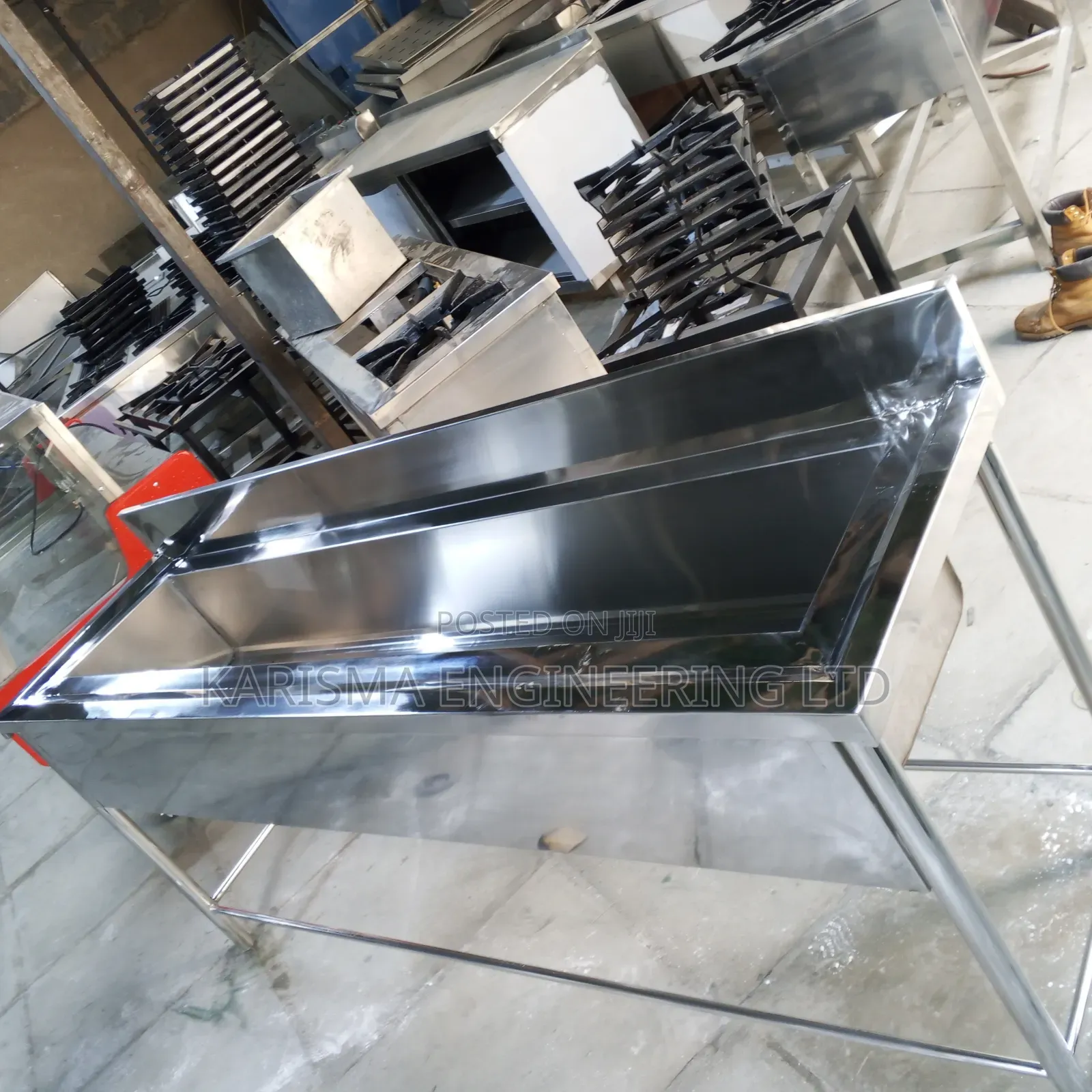 Stainless Steel Hand Washing Station Trough,