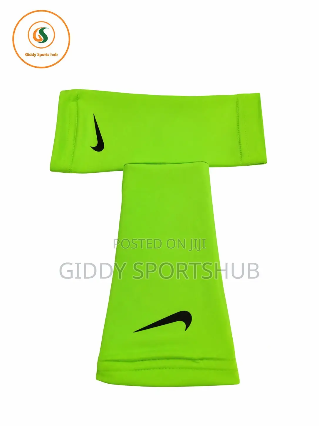 Nike Elite Shin Guard Sleeves (Neon Green)