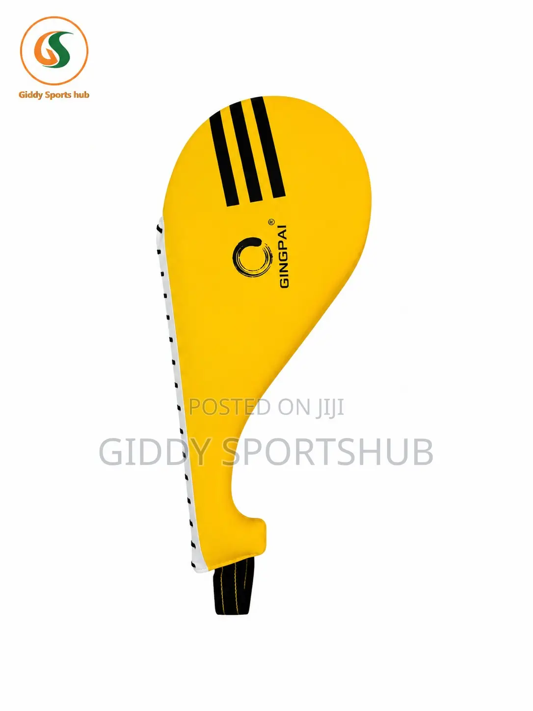 GINGPAI Taekwondo Double Kick Target Pad – Yellow
