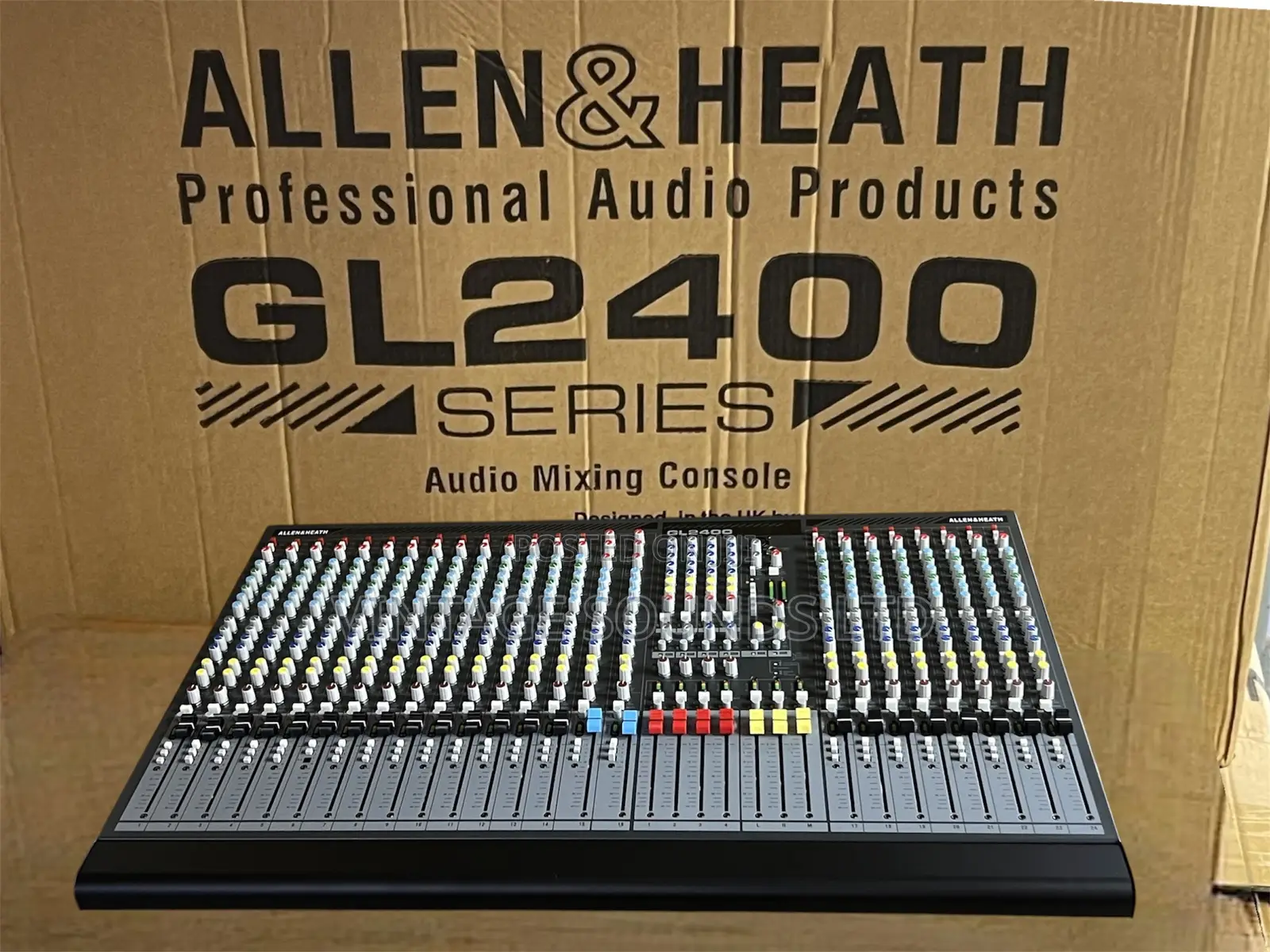 Allen Heath GL2400 24-Channel Professional Analog FOH /Monitor Mixer