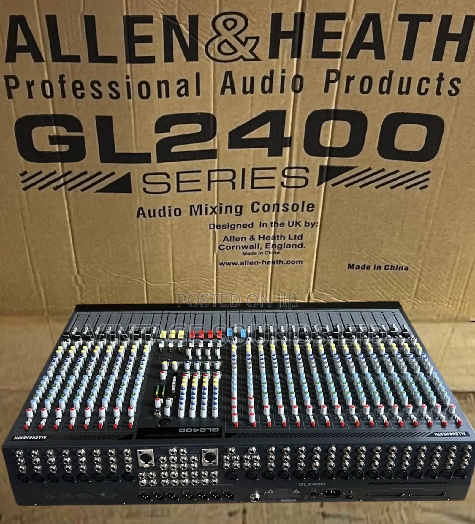 Allen Heath GL2400-24 Analog Mixing Board (24-Channel,4-Group,6-Aux)