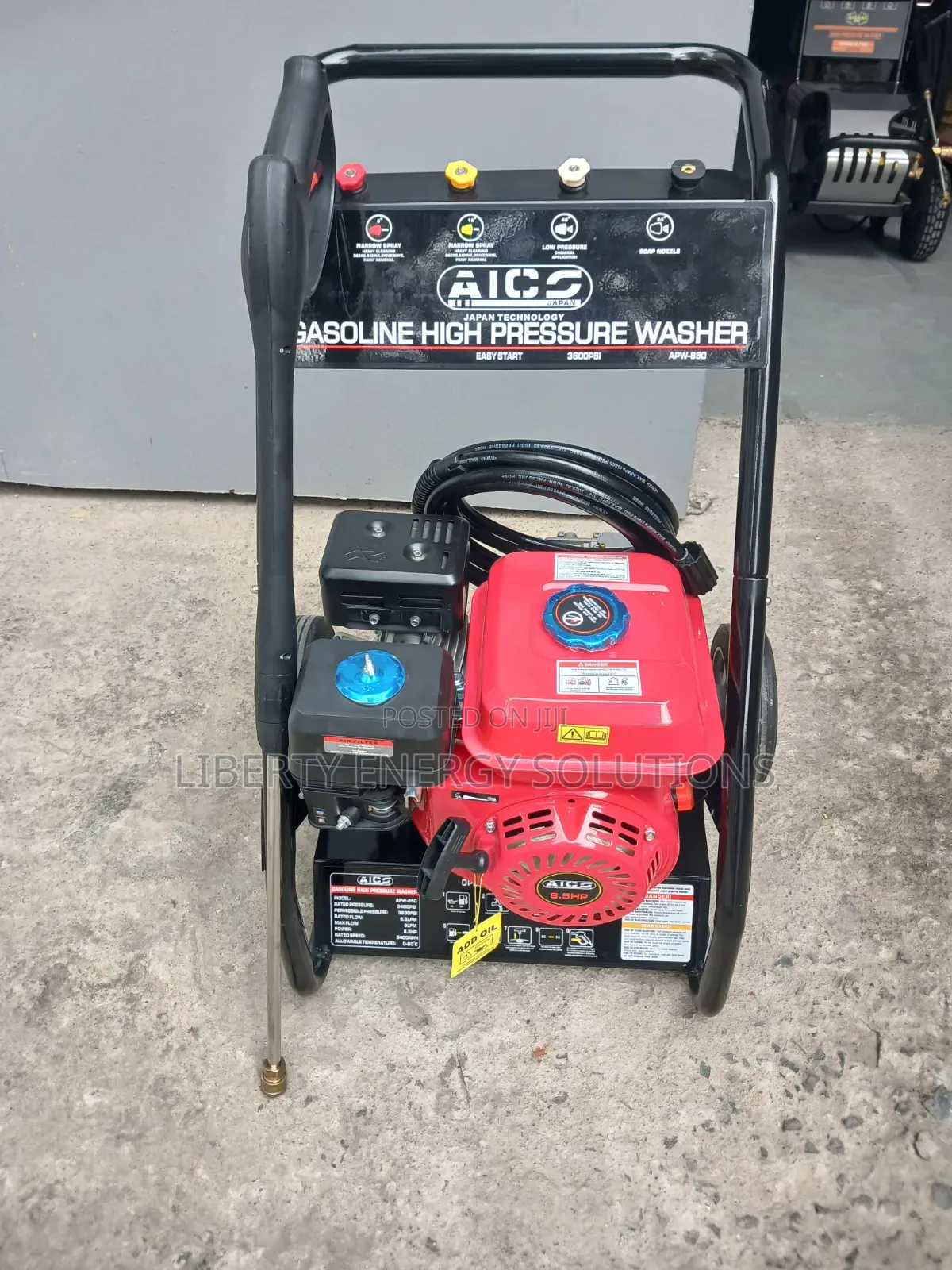 Aico Petrol Pressure Washer 8.5hp 3600psi