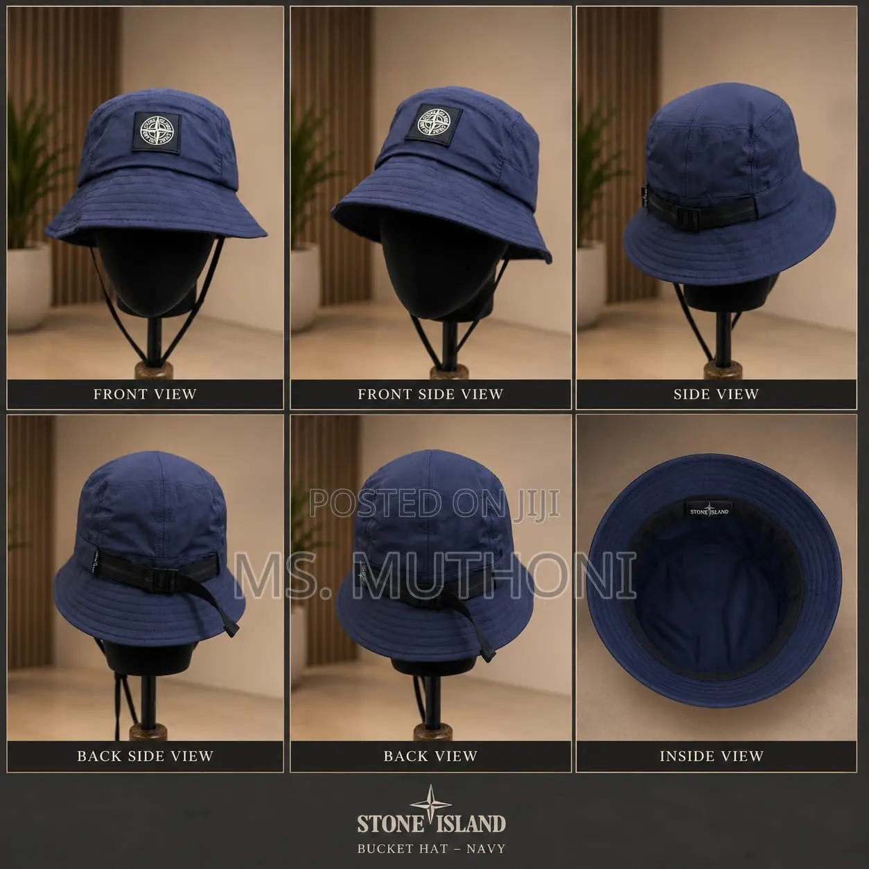 Streetwear Stone Island Bucket Hat