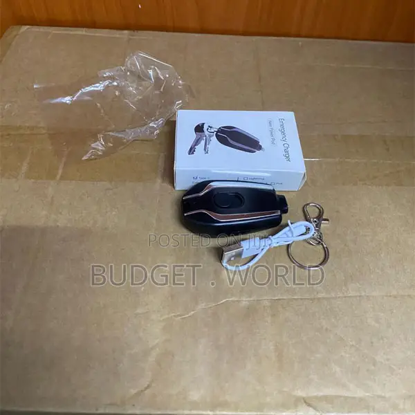 Type-C Emergency Keychain Phone Charger – Portable Fast Charging Cabl