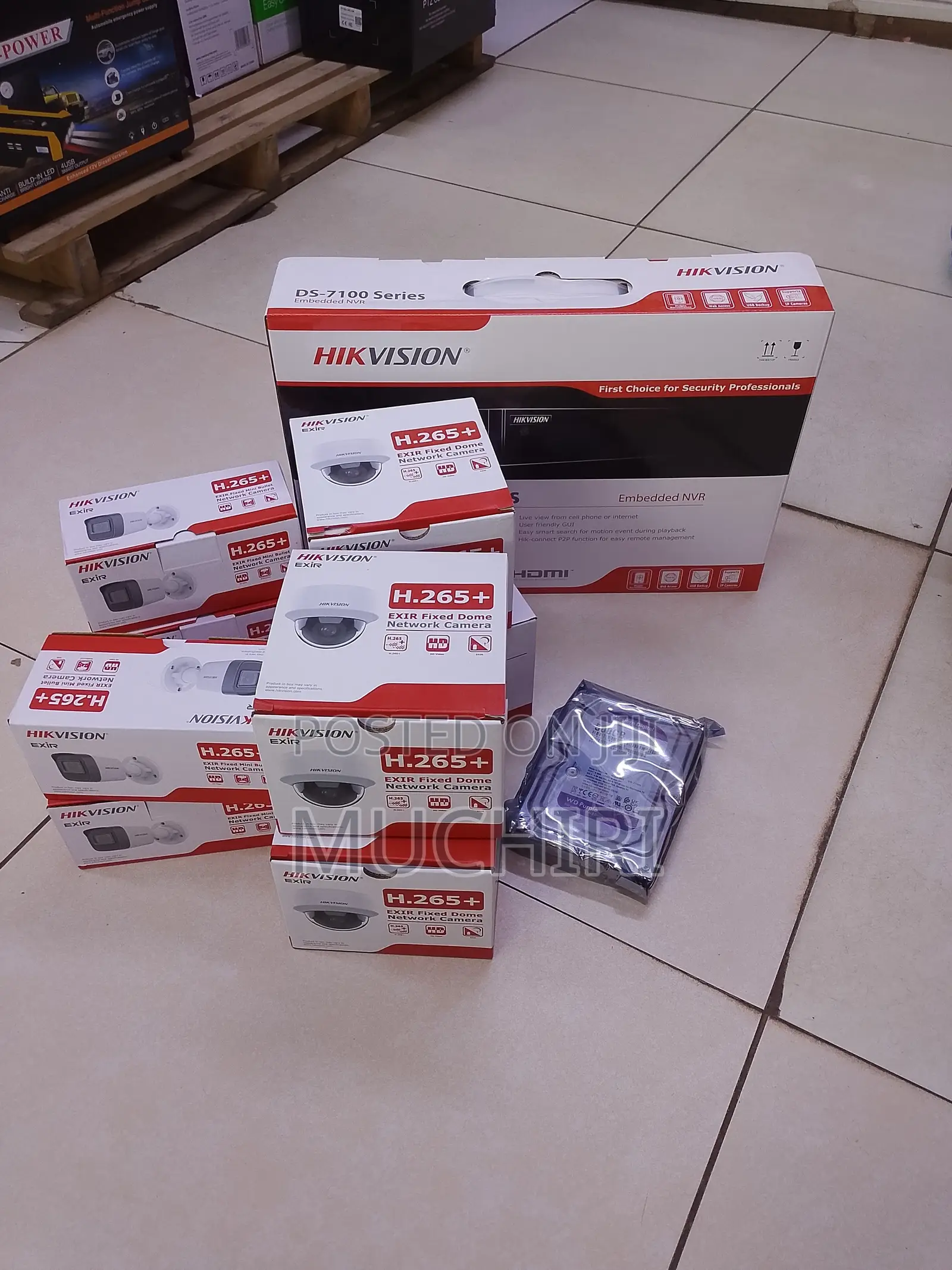 QUALITY 4 Hikvision 2MP IP Network CCTV Cameras Full Kit