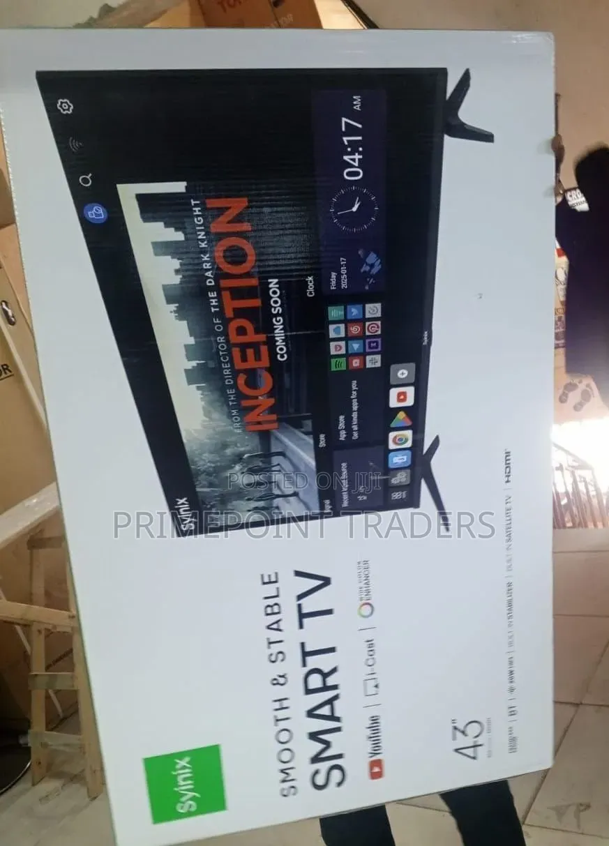 Syinix 43 Smart TV,Built for Modern Home Entertainment