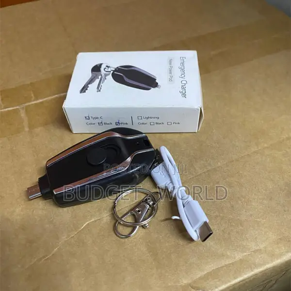 Smart USB Type-C Keychain Charger – Everyday Charging Companion