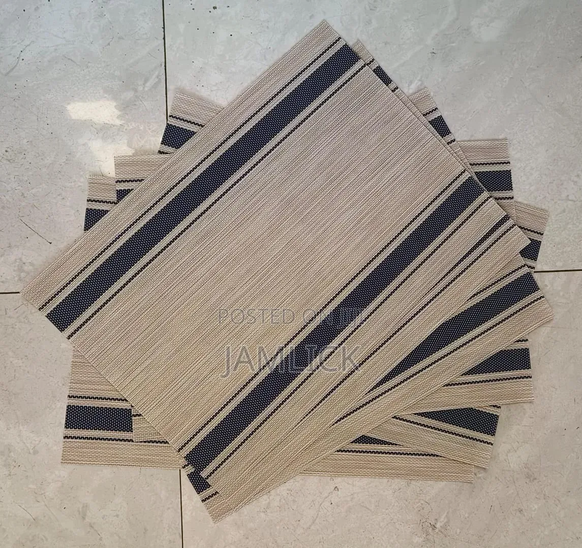 6pcs PVC Woven Placemats - Pm