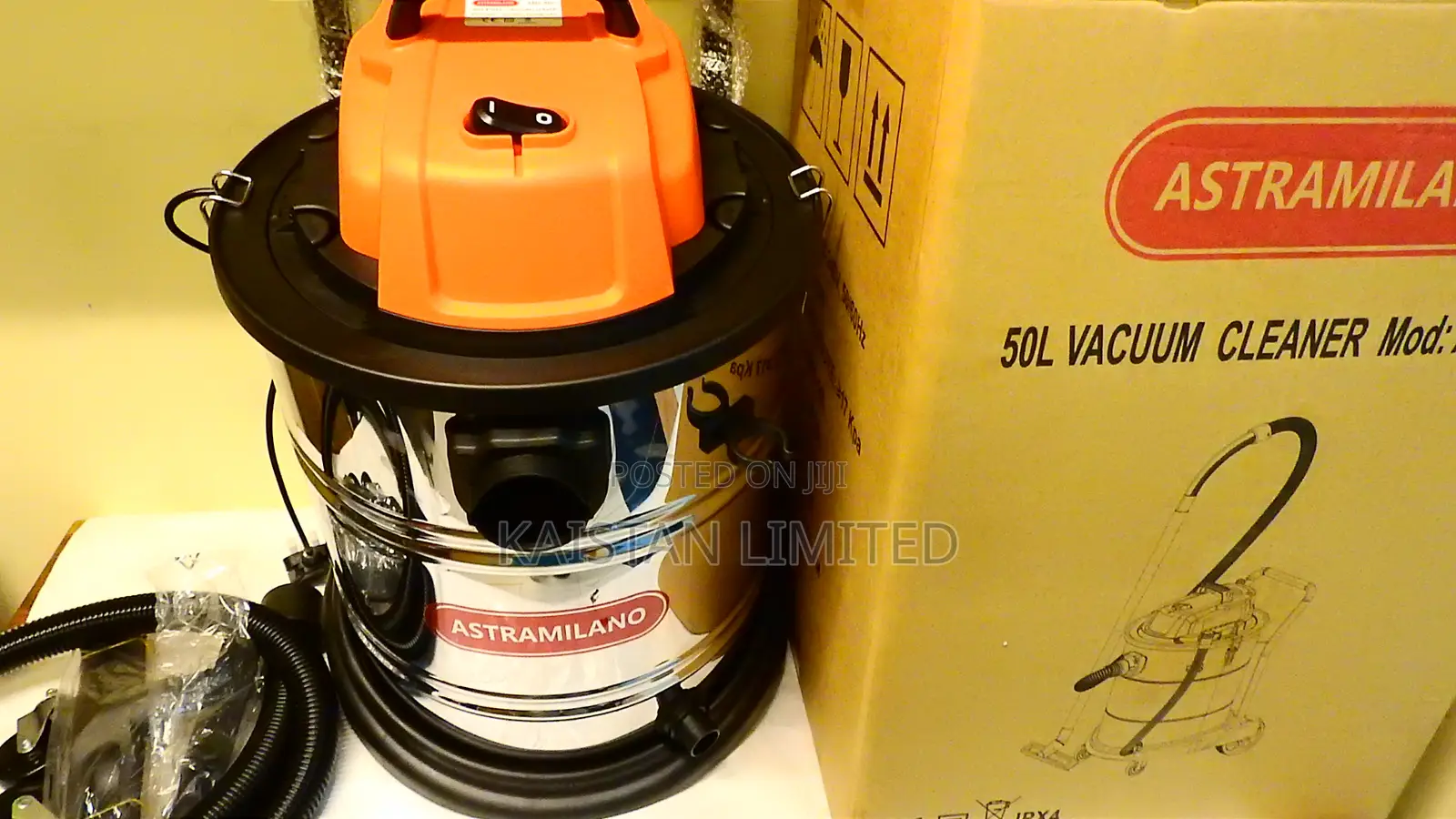 Astramilano Heavy Duty 50L High Performance Wet Dry Vacuum