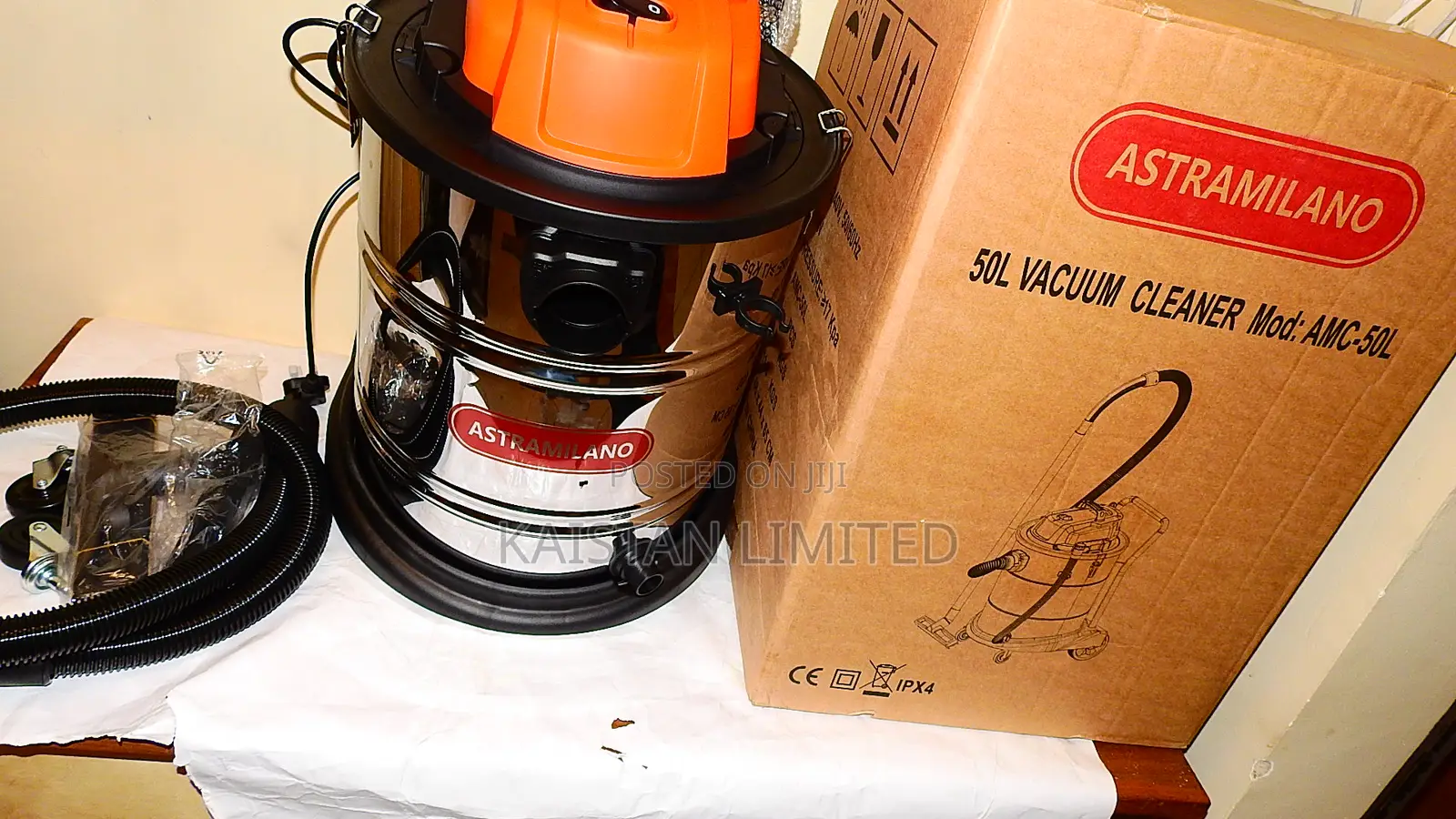 Astramilano 50L Heavy Duty Wet and Dry Vacuum Cleaner Machine