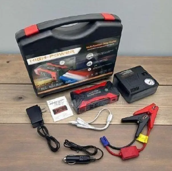 Professional Jump Starter Kit for Cars, SUVs Motorcycles