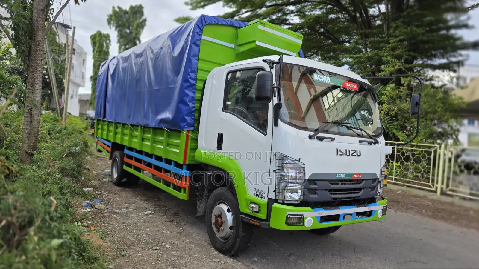 Frr90 Isuzu Open Body With Canvas